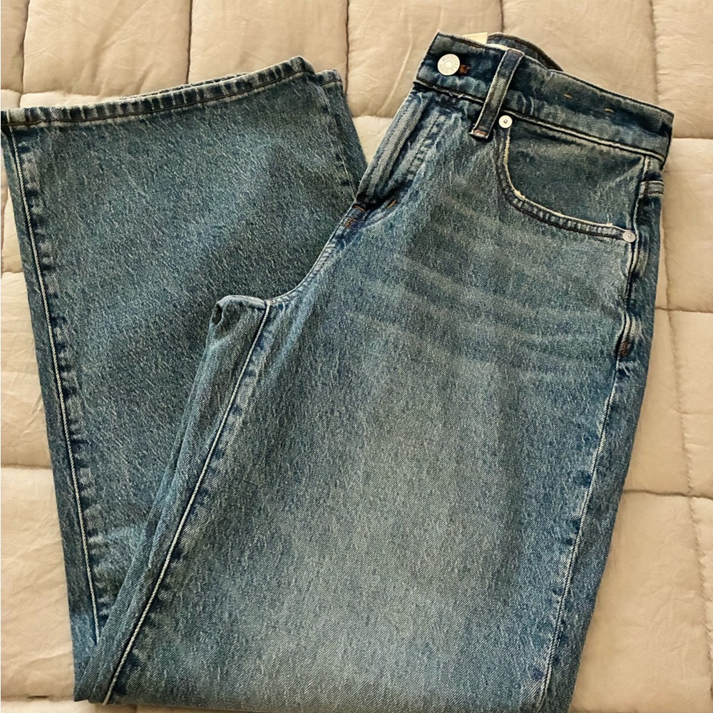 Madewell Women's Flare Jeans – Medium Blue Denim